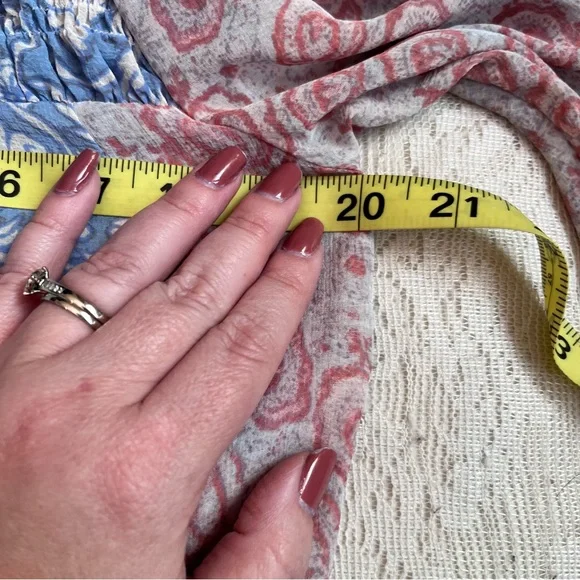 Free People Merrie Mix print tunic - Picture 7 of 9